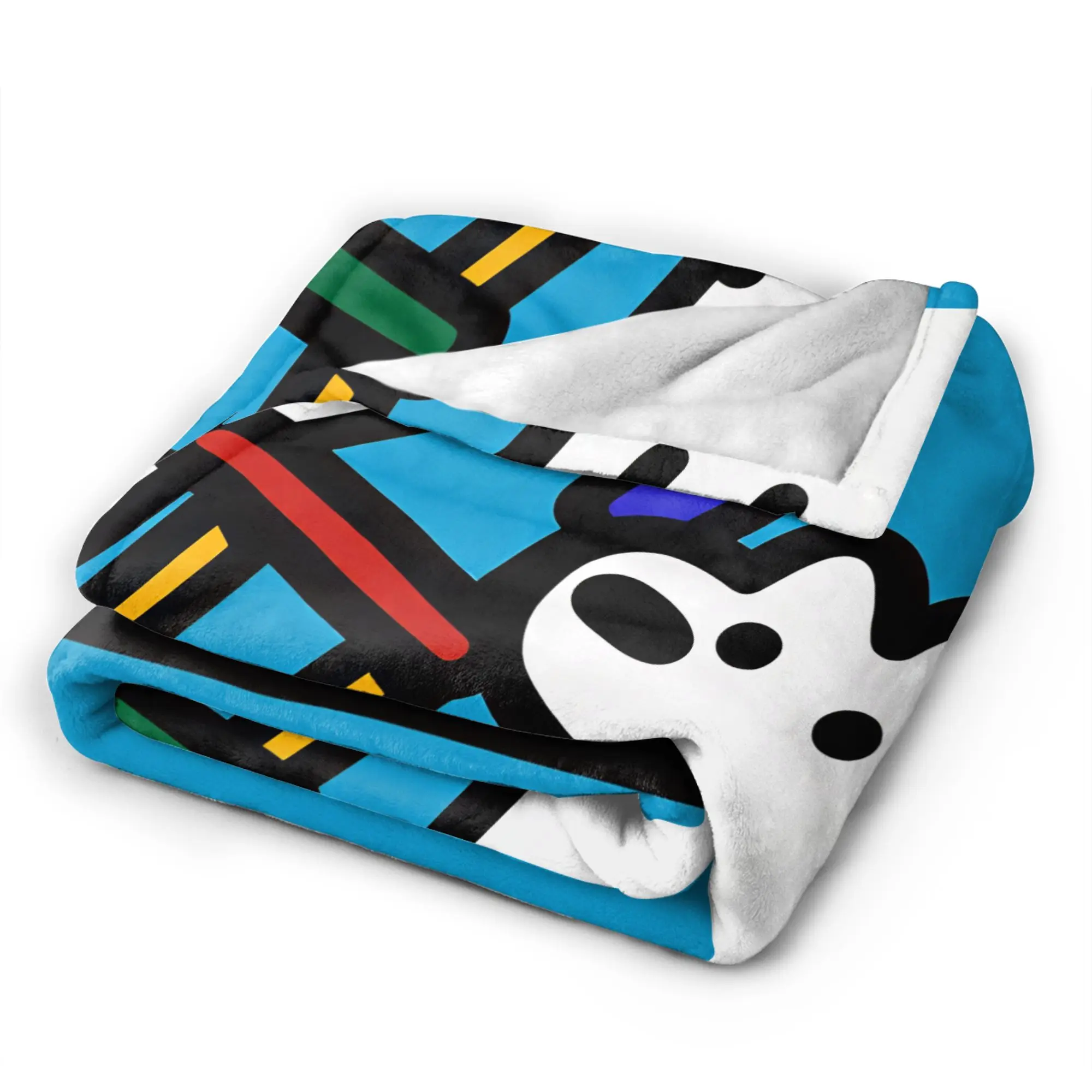 Warm Soft BlanketChildren Picnic Cute Puppy Memes   Throw Blanket  Flannel Bedspread For Bedroom Funny Sofa Bed Cover
