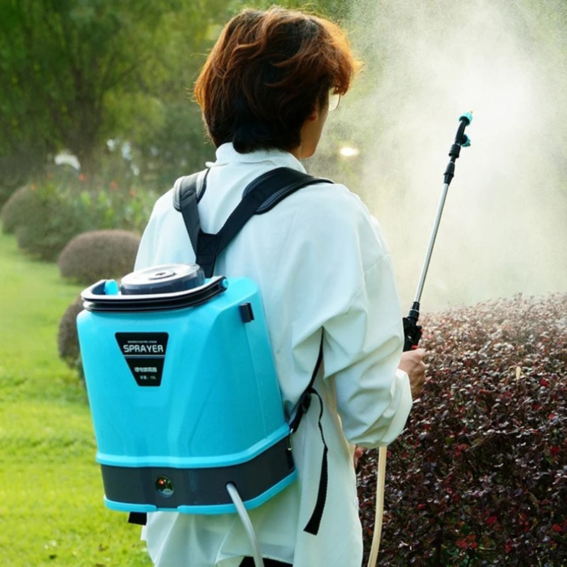 Backpack Electric Watering Can Rechargeable Pesticide Sprayer Portable Adjustable Gardening Sprayer Garden Electronic Sprayers
