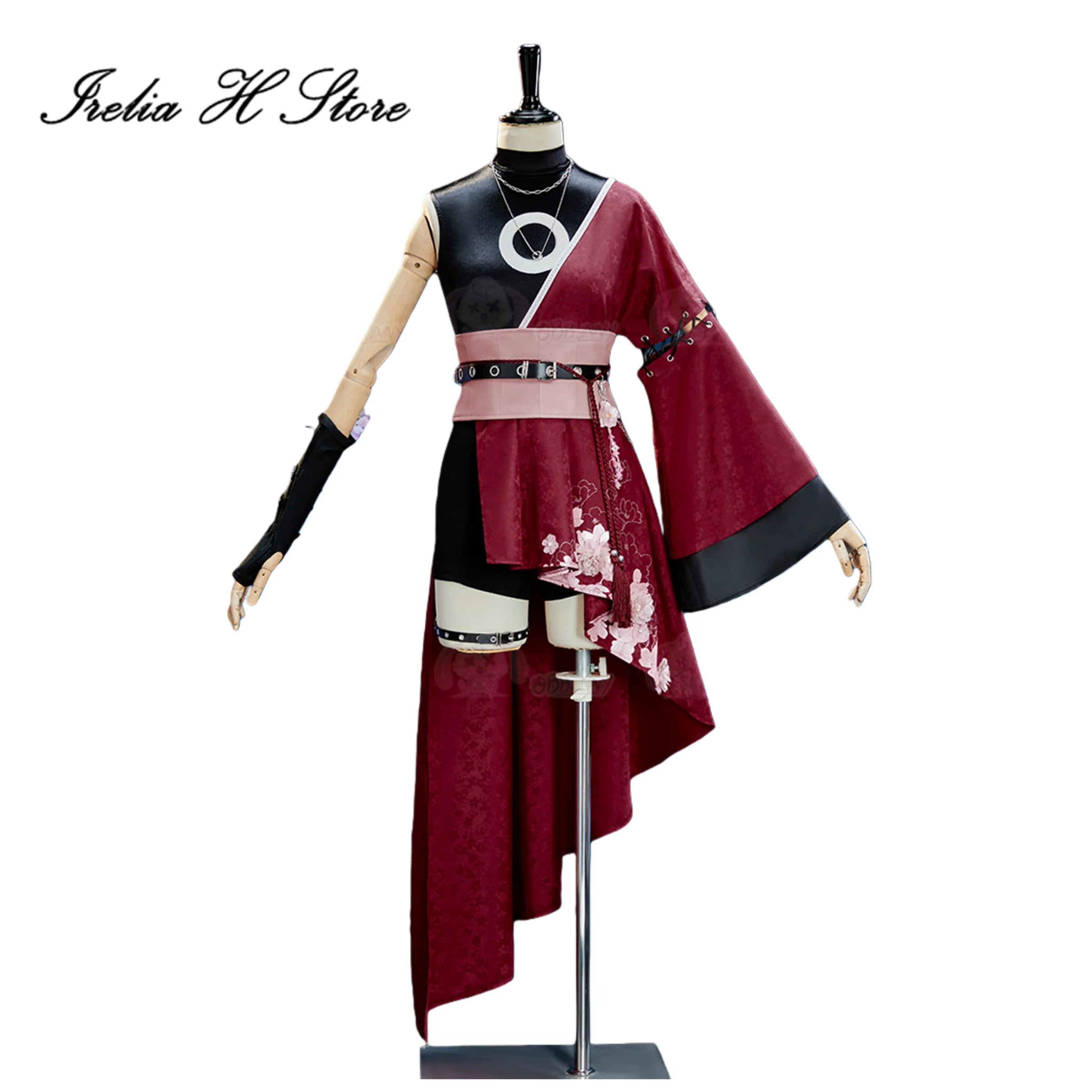 

Irelia H Store Haruno Sakura Cosplay Costume Anime Haruno Sakura sexy Jumpsuit Hallowen Cosplays Anime Cosplays