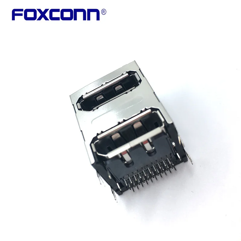 Двойной соединитель DisplayPort Foxconn 3VD11203-DPA1-4H