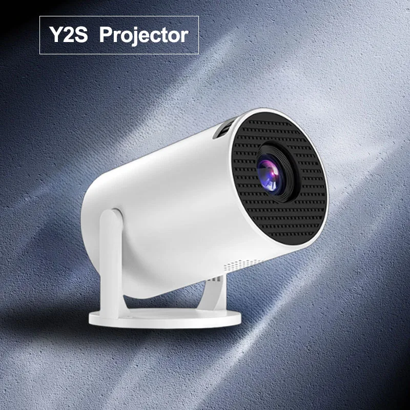 Y2S Portable Projector LED Mini Projector Commercial Office Home Cinema - Suitable for Student Dormitory Use