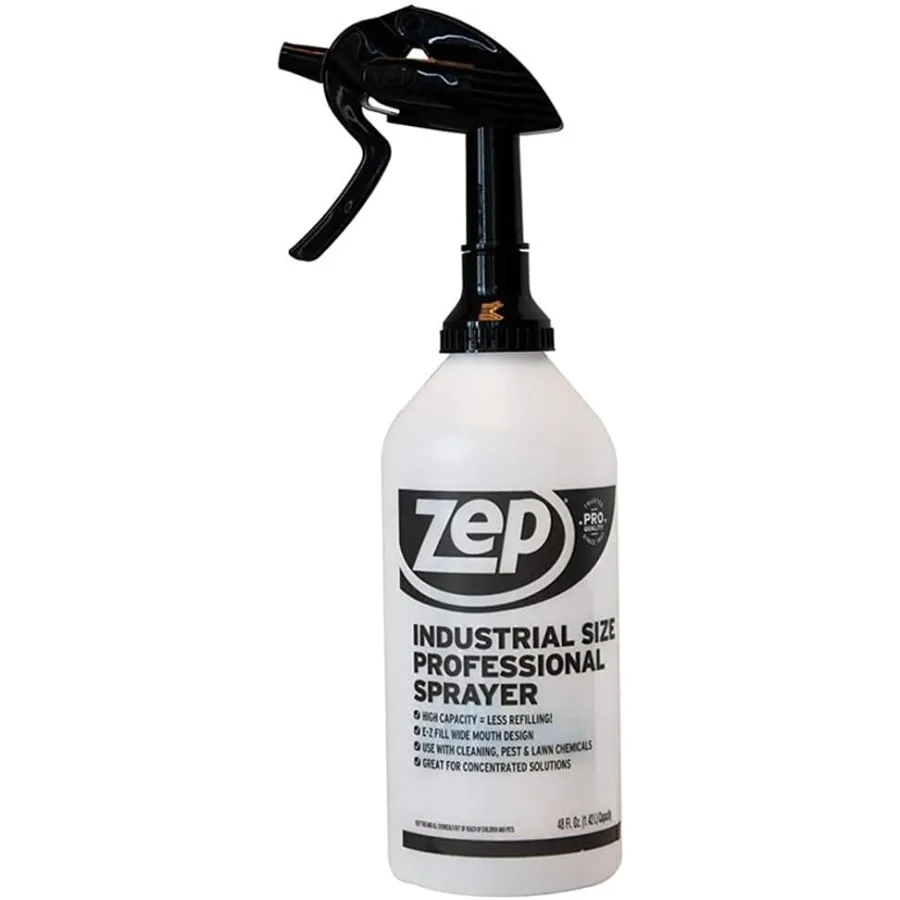 

Промышленная бутылка-распылитель для сверхмощной чистки и борьбы с вредителями. Емкость 48 унций с регулируемой насадкой.