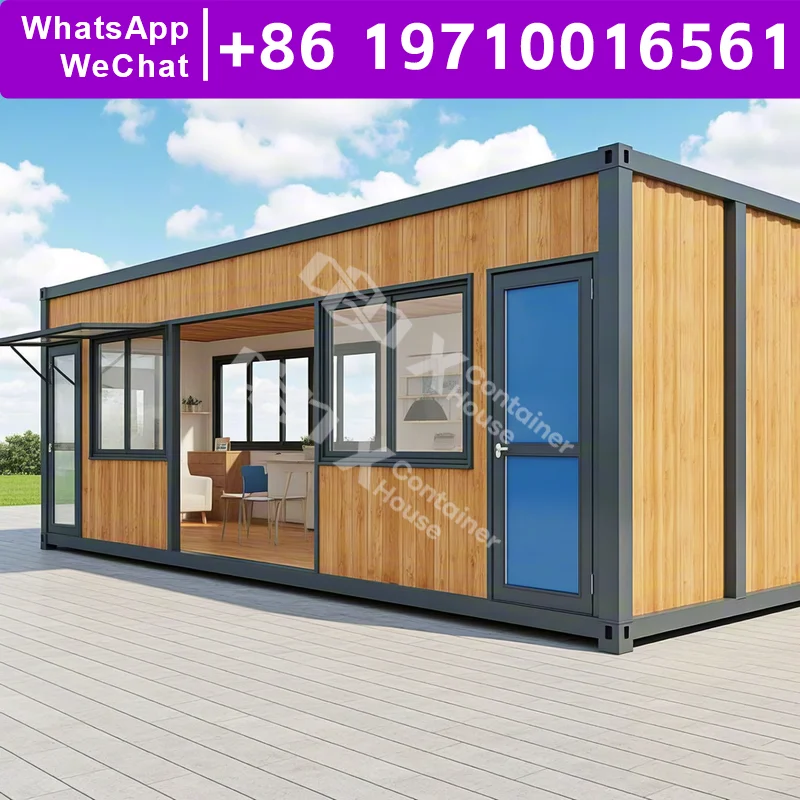 

Economic Flat Pack Home Container Homes Galvanized Frame Garden Unit ISO Certified Multi-Room Layout Mobile Office Configuration