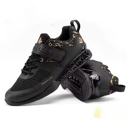 Men's Vocational Training Weightlifting Shoes Gym Comfortable Weightlifting Squat Fitness Shoes Men's Weightlifting Shoes