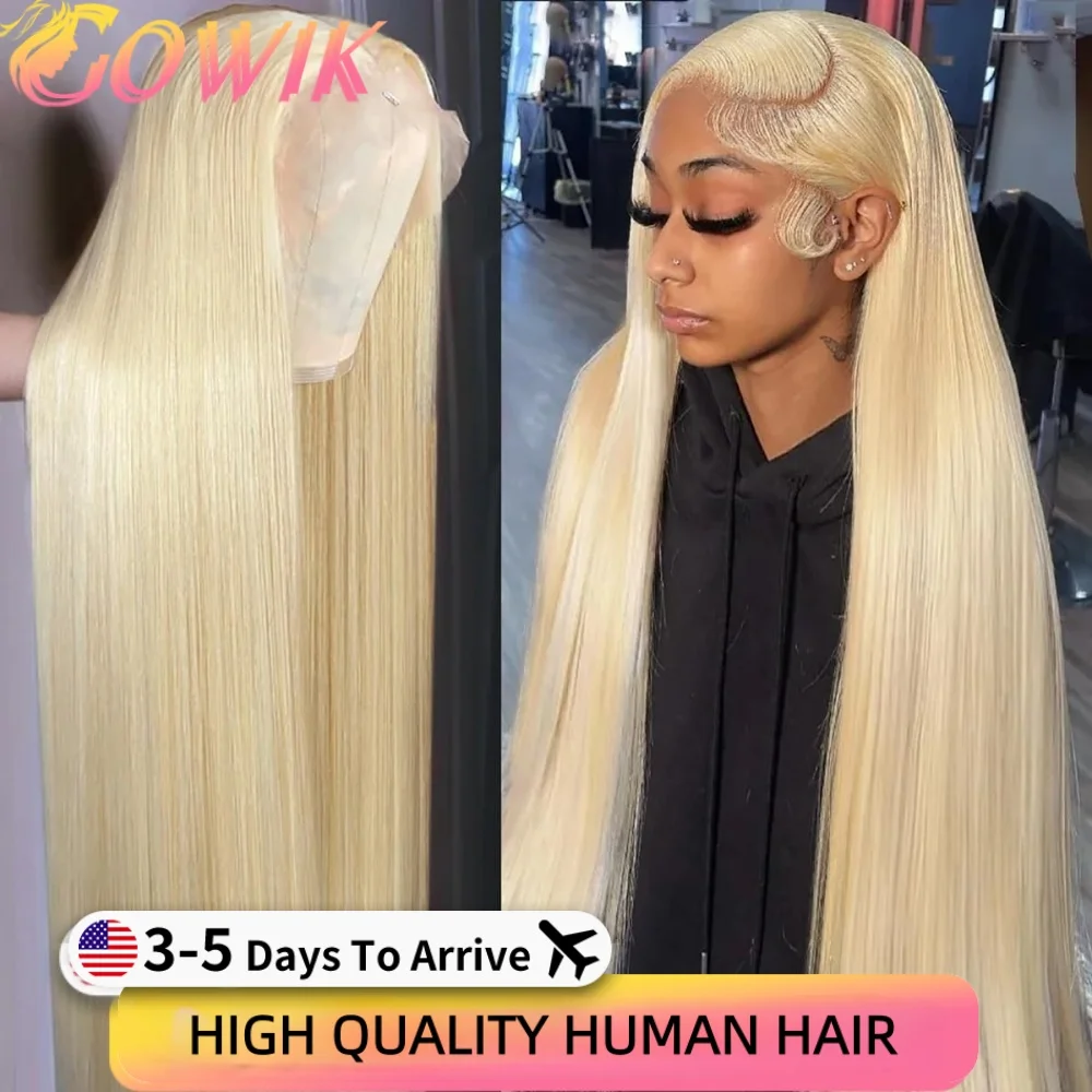 

Парик с прямым кружевным фронтом HD 13x4/13x6, плотность 250, блонд 613, прозрачный, из натуральных бразильских прямых волос