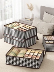 1PC Underwear drawer storage bag Foldable closet storage box Drawer divider storage box Underwear and socks storage box