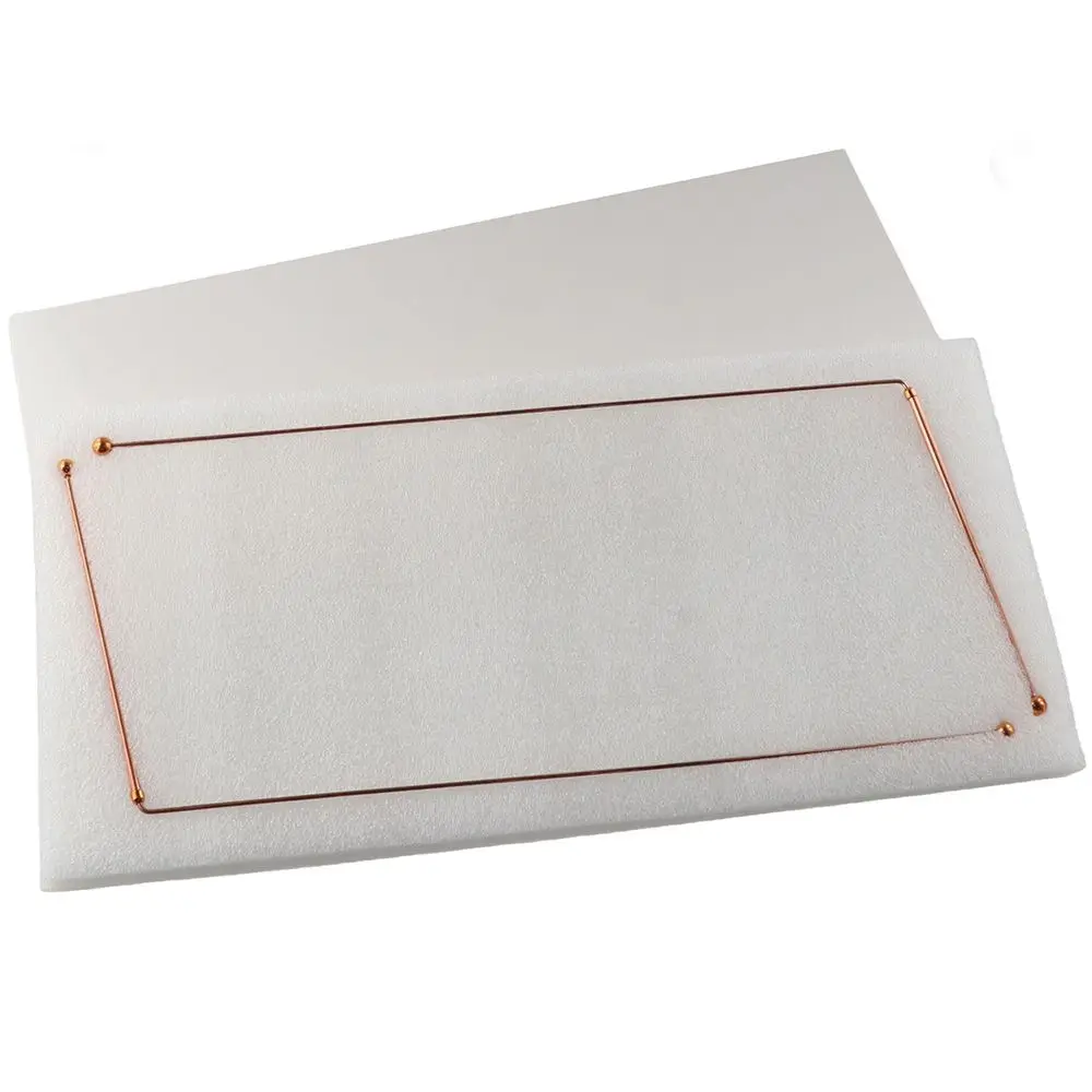 2PCS Pure Copper Metal Detection Rod 99.9%Copper Dowsing Rods Divining Rods for Ghost Hunting Tools Divining Water Treasure