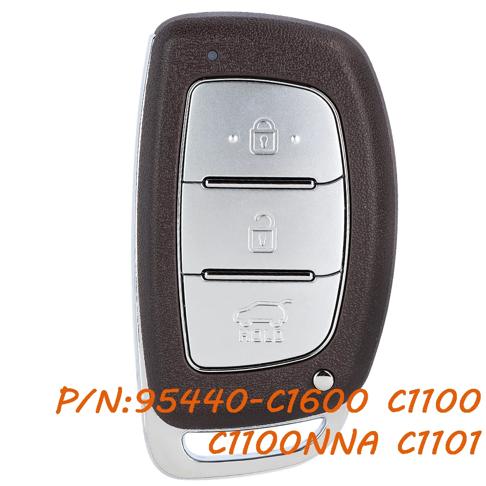 KEYECU 95440-C1600 95440-C1100 95440-C1100NNA 95440-C1101 Smart Remote Key Fob for Hyundai Sonata 2014 2015 2016 2017 2018 2019