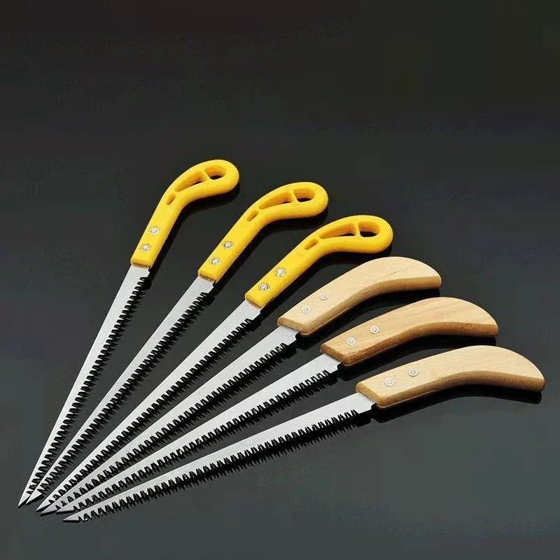 منشار يدوي للحديقة في الهواء الطلق ، قطع شجرة النجار ، فرع شجرة ، منشار حائط سريع ، ذيل ابتلاع ، سن رفيع ، منشار صغير