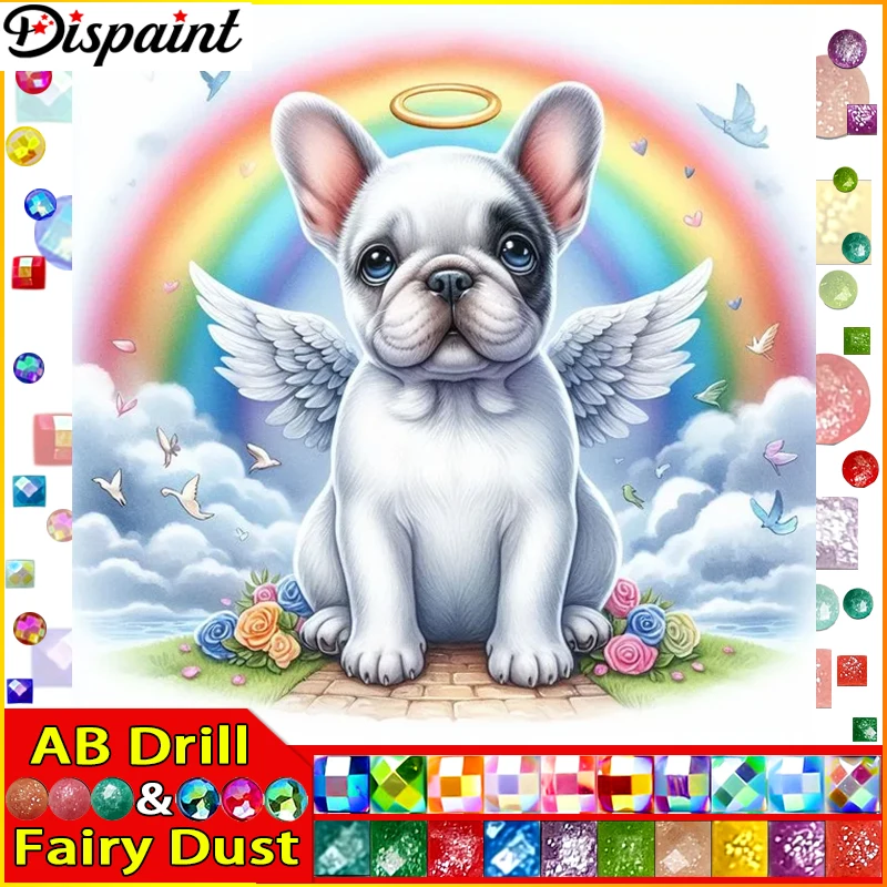 Dispaint Fairy Dust AB 5D Diy Diamond Painting Cross Stitch 