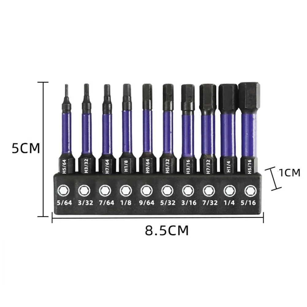 Hex Pcs Wear Resistant Drill Bit Set High Quality Magnetized Model Note Package Content Screwdriver Bit Holder