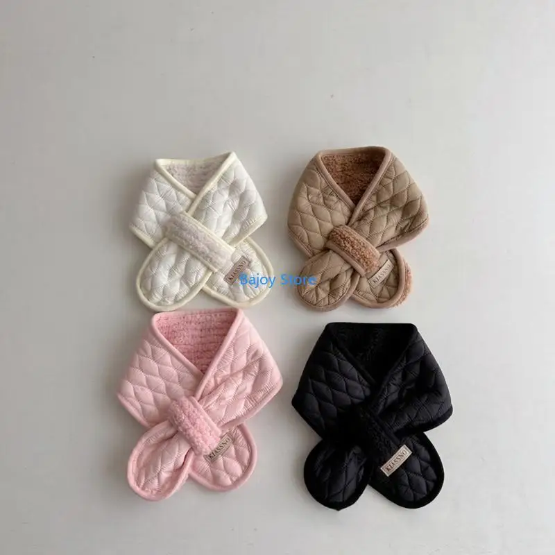 

63HE Warm Scarf for Kid Boy Girl Toddlers Infant Children Fashion Trendy Neckerchief