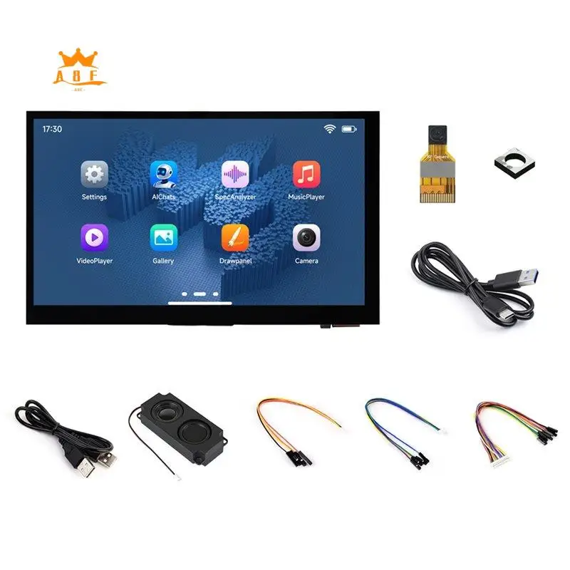 

A08E-ESP32-P4 WIFI6 7-дюймовая плата сенсорного экрана + OV5647 CAM 1024X600 Pixel ESP32-C6 BLE5.0 32 МБ PSRAM для Deepseek AI