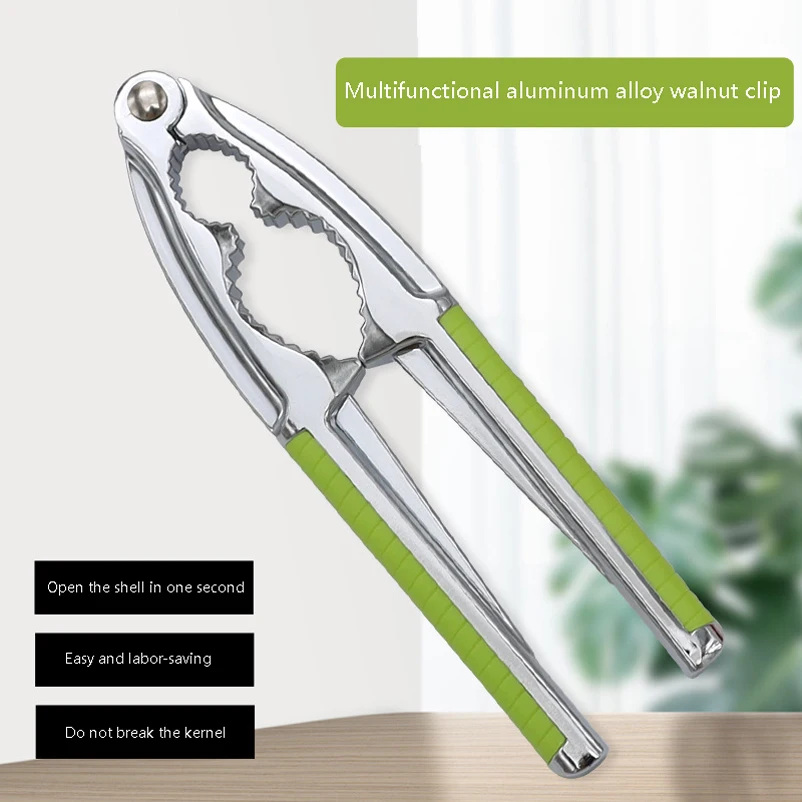 

Zinc Alloy Walnut Clip Walnut Pliers Multifunctional Open Walnut Pine Nut Artifact Chestnut Hazelnut Shelled And Cored Device