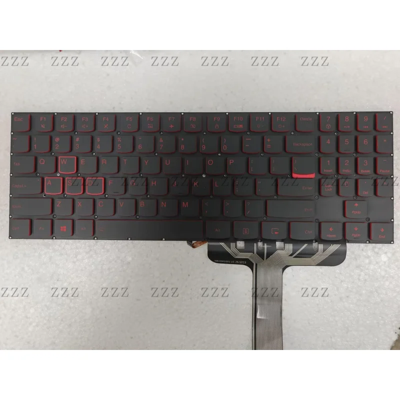 ZZ NEW KEYBOARD US FOR Lenovo Legion Y520 Y520-15IKB Y720 Y720-15IKB Backlit