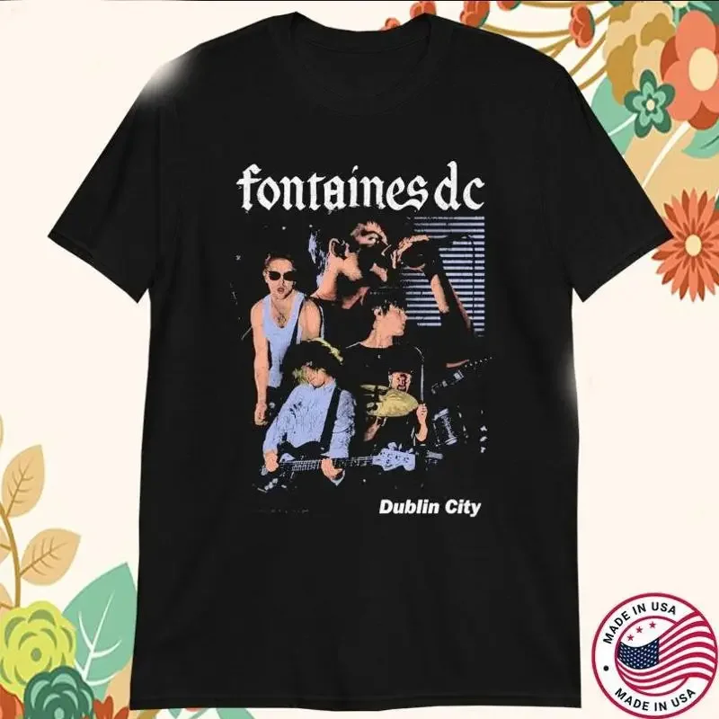 Fontaines D C Dublin City T Shirt Size S 5Xl