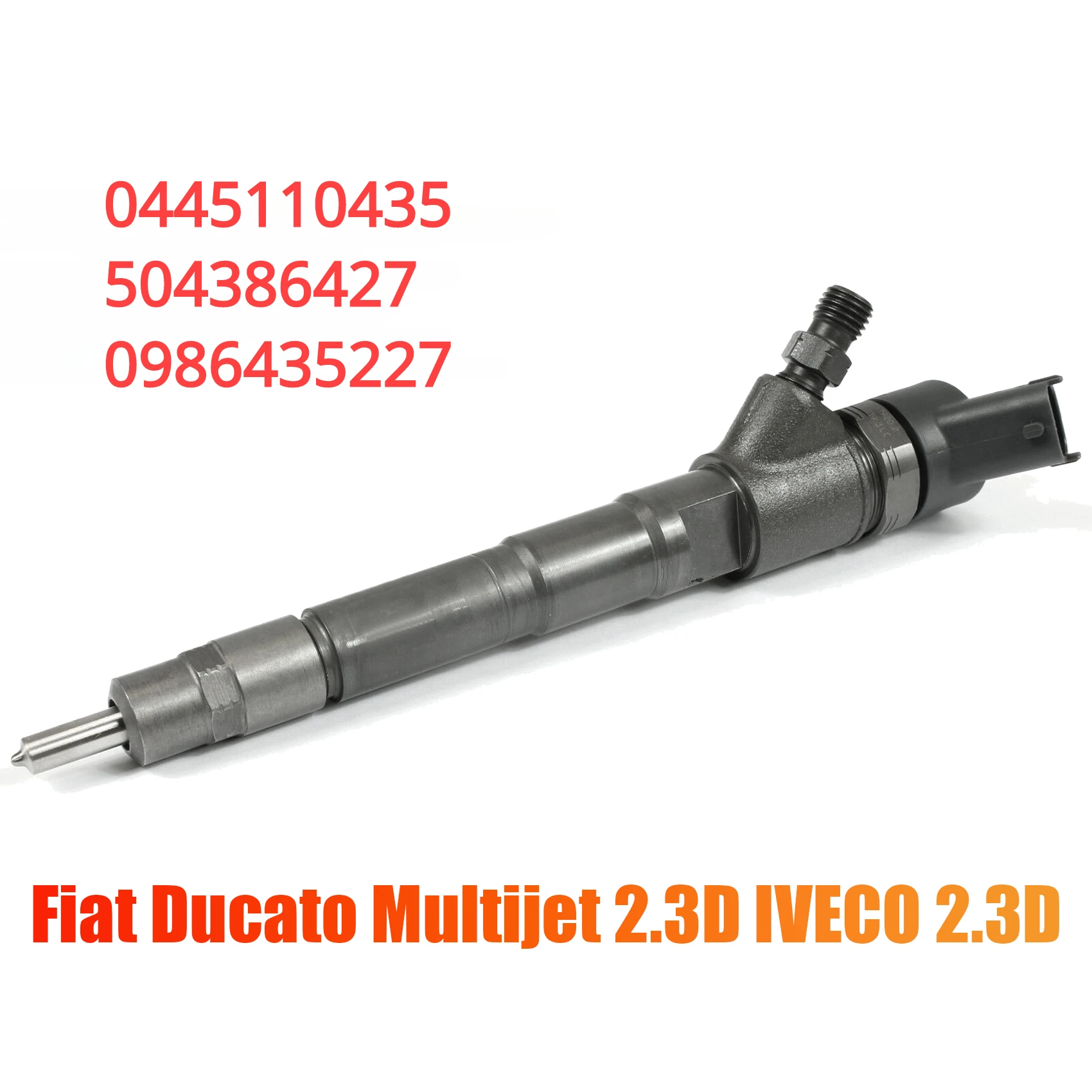 

0445110435, 504386427, 0986435227 New Common Rail Diesel Fuel Injector for FIAT Ducato IVECO Daily 2.3 D