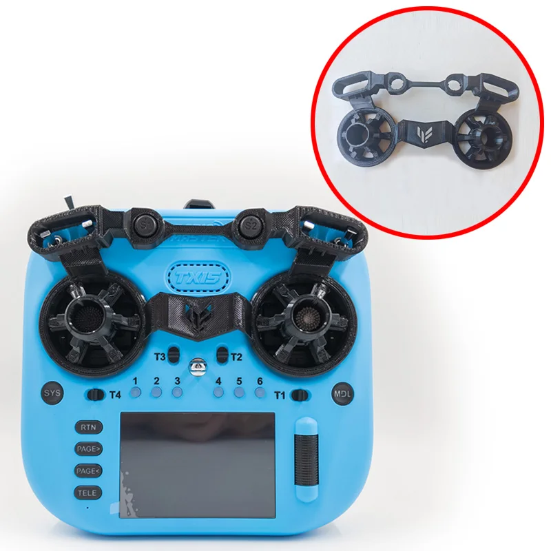 1PCS Joystick Protective Cover 3D Printed Accessories Thumb Stick Protection Mount for Radiomaster TX15 Max Remote Controller