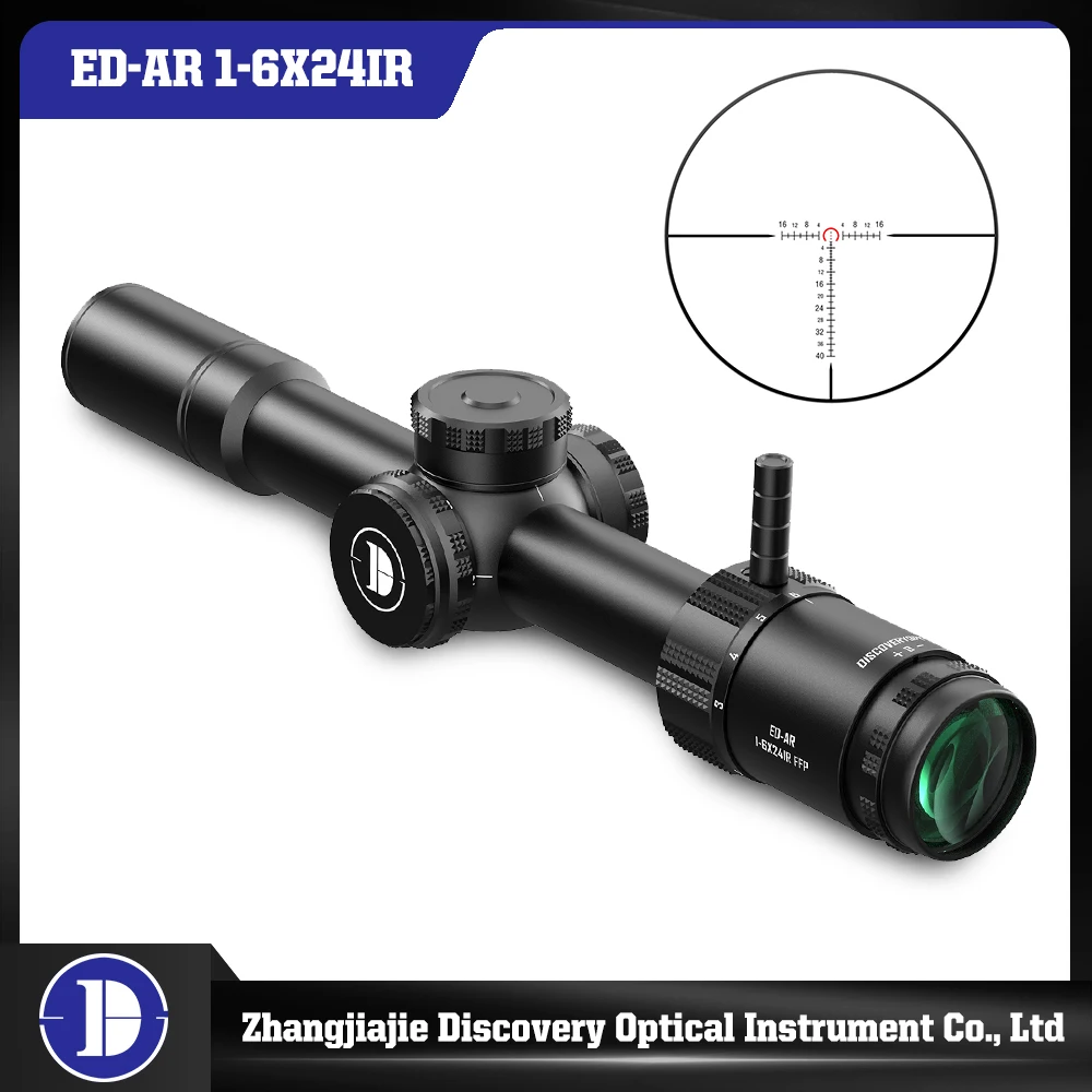 

Imported High Definition Glass Riflescope, Imported, First Focal Plane, AK 47 AR 15, 1-6