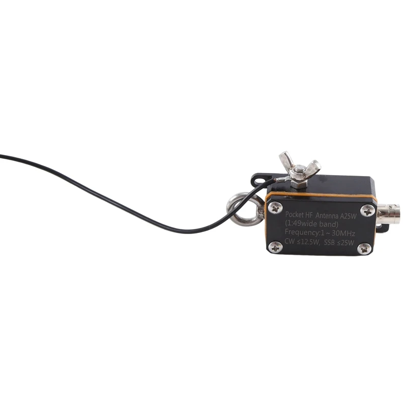 Pocket HF Antenna Pocket Shortwave Antenna Pocket High Frequency Antenna A25 1-30Mhz Inverted V Horizontal Balun Long Line