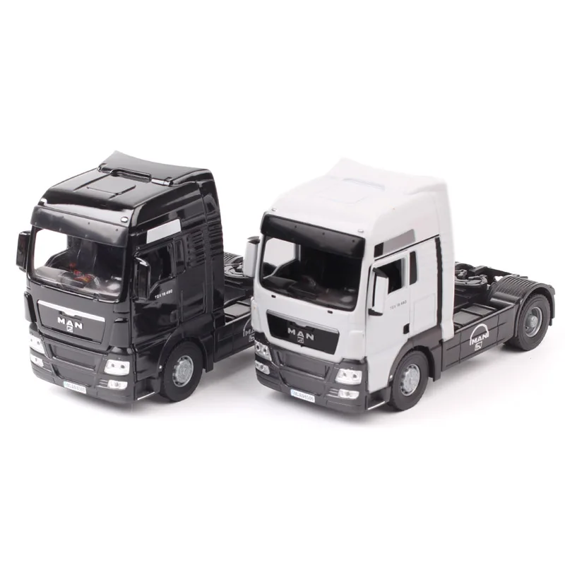 Joycity 1/43 Scale Man TGX 18 Truck Tractors Diecast Car Model Toy Metal Souvenir Vehicles Miniatures