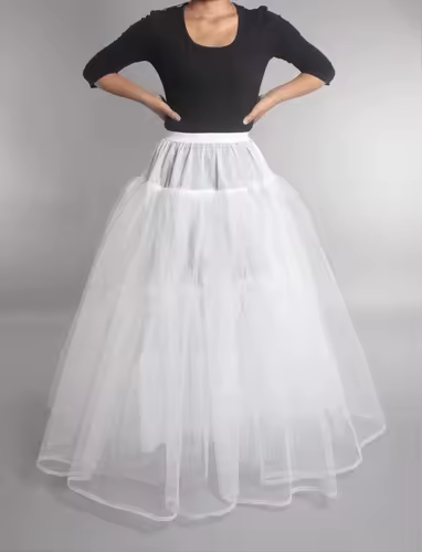 Hot Bridal Wedding Petticoat Underskirt Prom Plus Size Hoop Crinoline 12 Styles Customized - Image 16