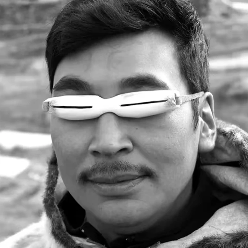 

Inuit традиционные зимние очки лыжные очки премиум-класса аксессуар для косплея арктическая культура дань уважения стиль зимний фестиваль