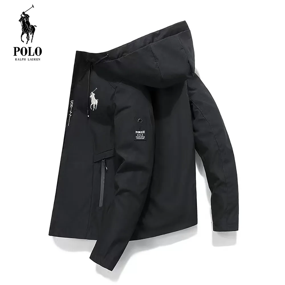 Новая мужская спортивная брендовая куртка-поло Ralph Lauren 2025 года — приятная для кожи, дышащая, устойчивая к ультрафиолетовому излучению, защита от рыбалки и солнца.