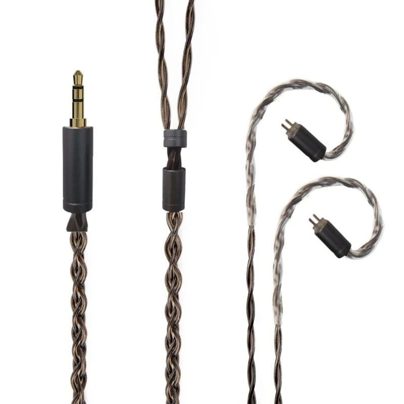 

2pin 0.78mm Headphone Braided Cable for 0.78mm Connector Headphones Accessories Dropship