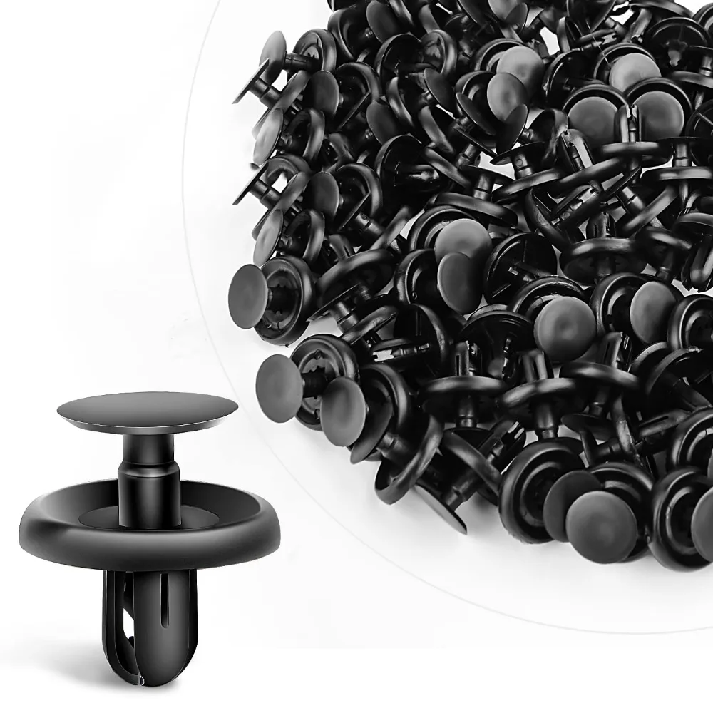 

40 шт. прочные нейлоновые крепежные зажимы для крышек двигателя и замены деталей кузова