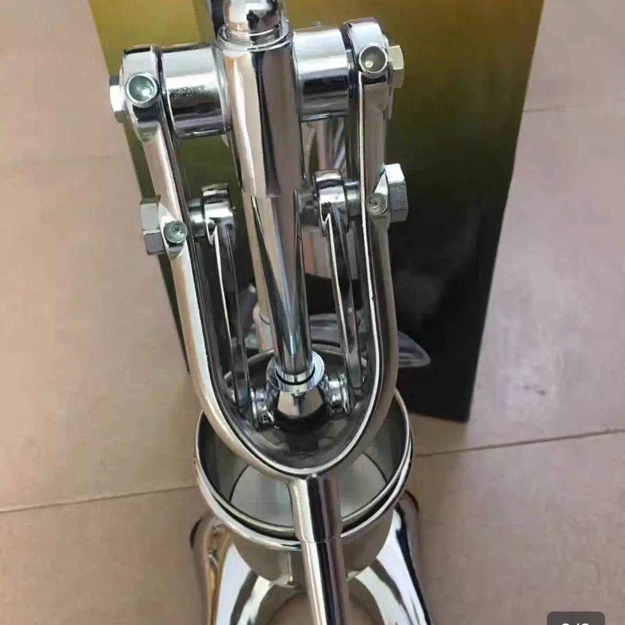 

30CM Super Long French Fries Maker Manual Squeeze Machine Extrusion Batter Mashed Potatoes Fried Chip Processor Tool