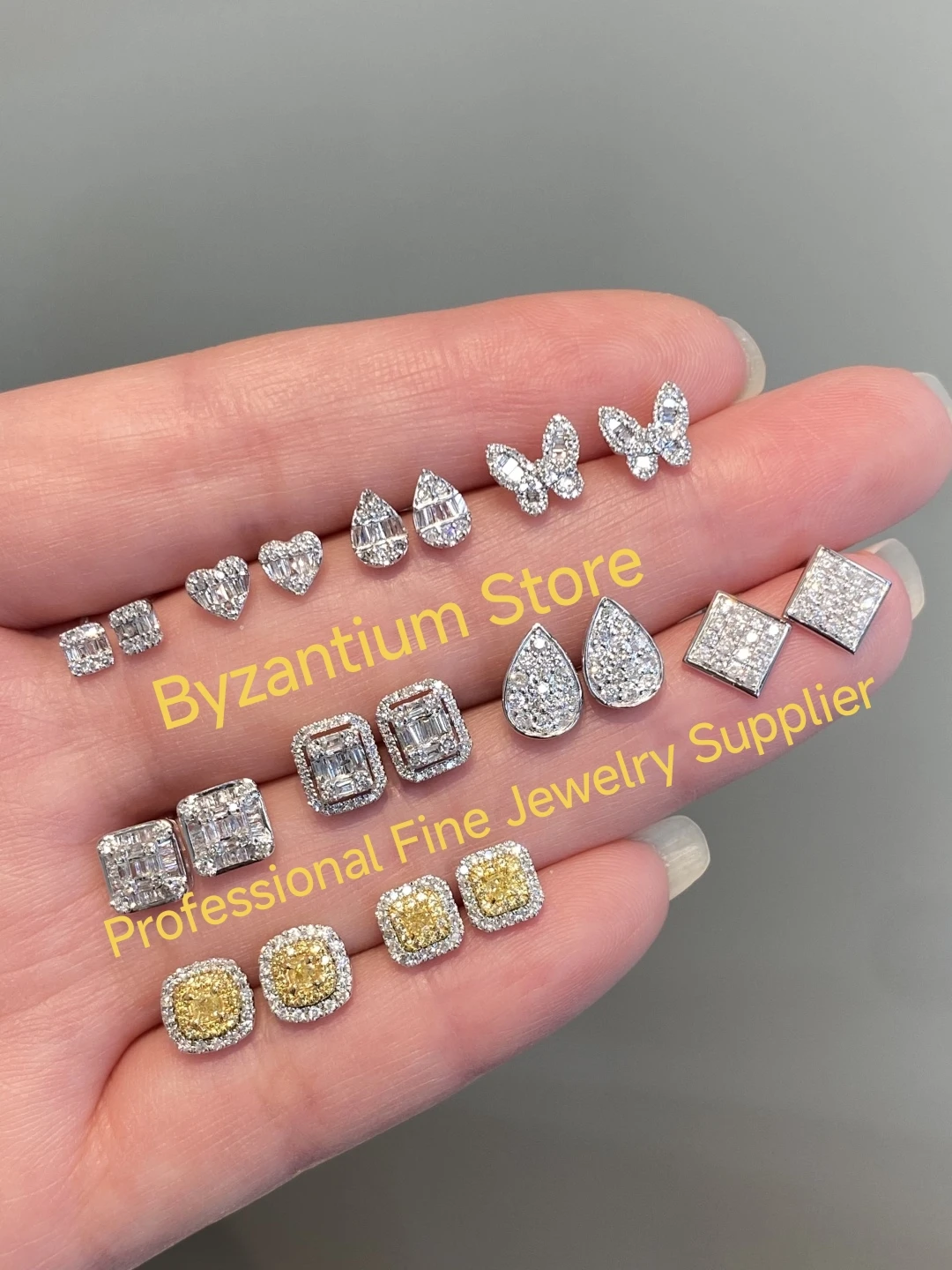 آرت ديكو 925 الفضة الدمعة الزركون قطرة المتدلية Goemetric القرط عين اللوفر الماس الأذن مربط المجوهرات المعمارية #6