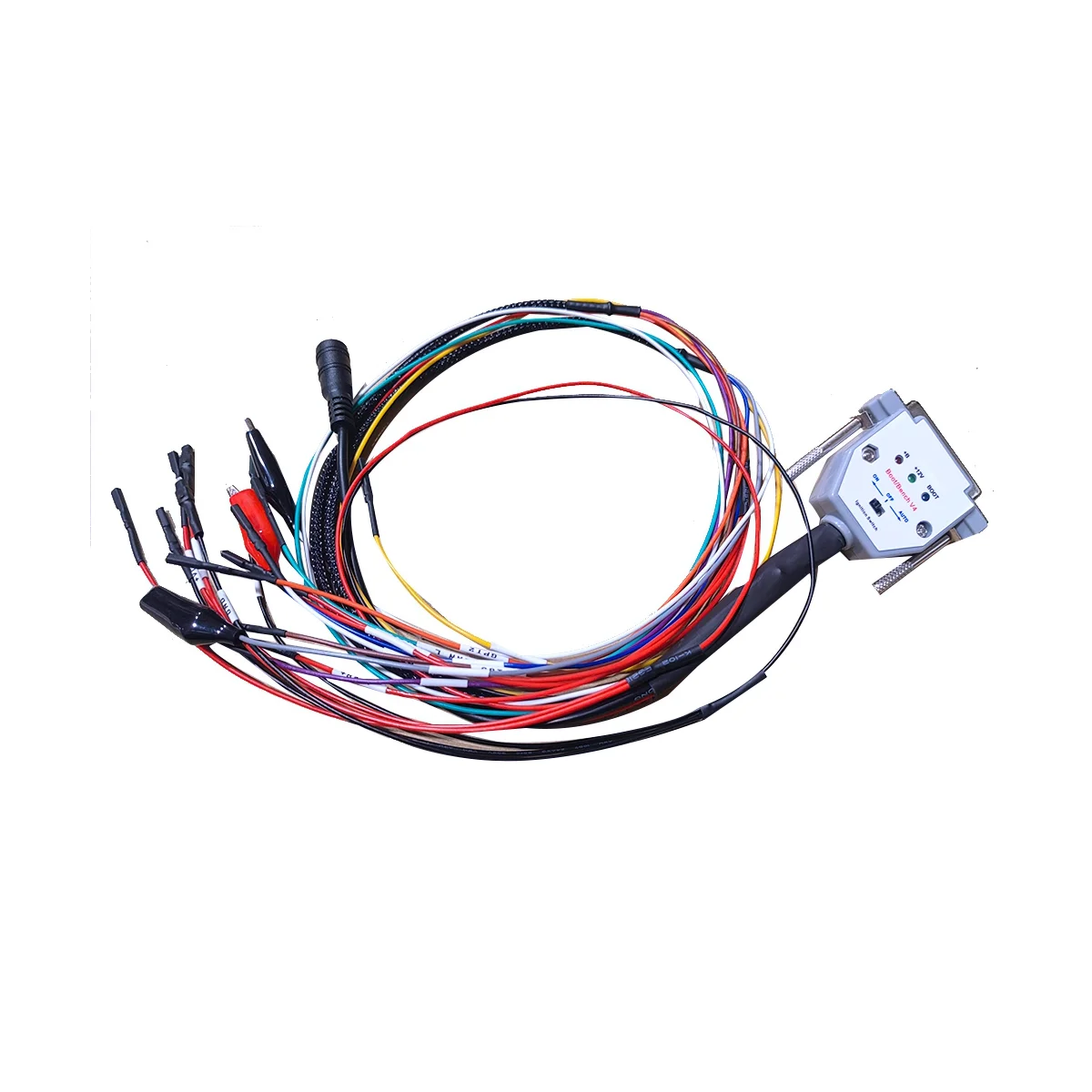 3 LED ucks S avec interrupteur câble de banc de démarrage DB25 pour SM2 PRO + J2534 VCI lecture écriture ECU BATT VCC KLINE CAN-L