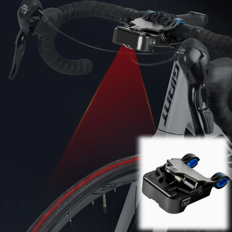 Laser Aligner Bicycle Handlebar & Bike Seat Calibrator Tool Seat Center Adjuster Measurement Indicator for Cycling