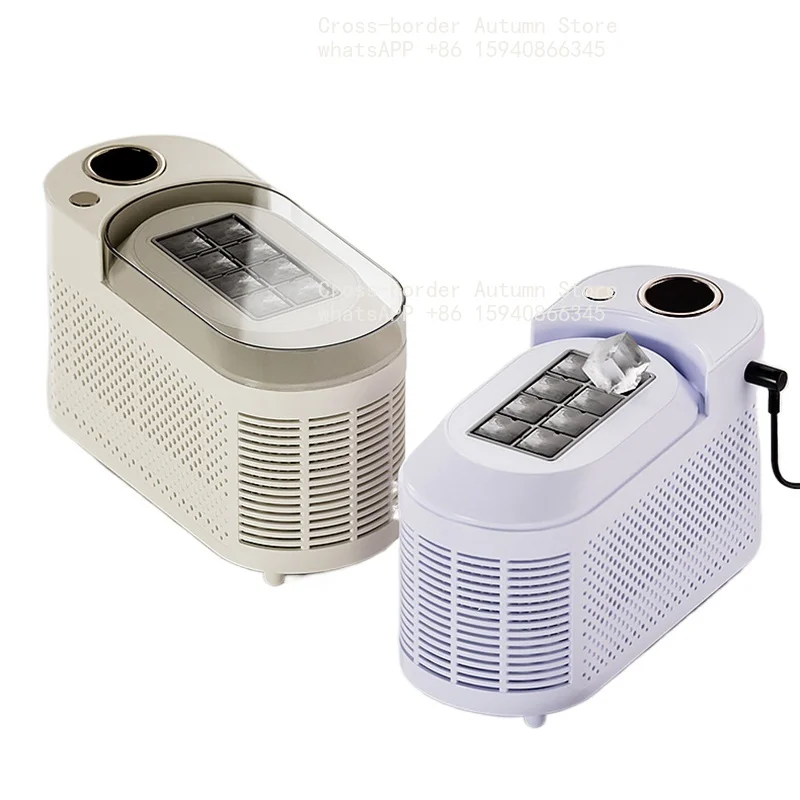 110V/220V 12V Portable Mini Cube Ice Maker Automatic Small Ice Making Machine For Home Camping Car Office