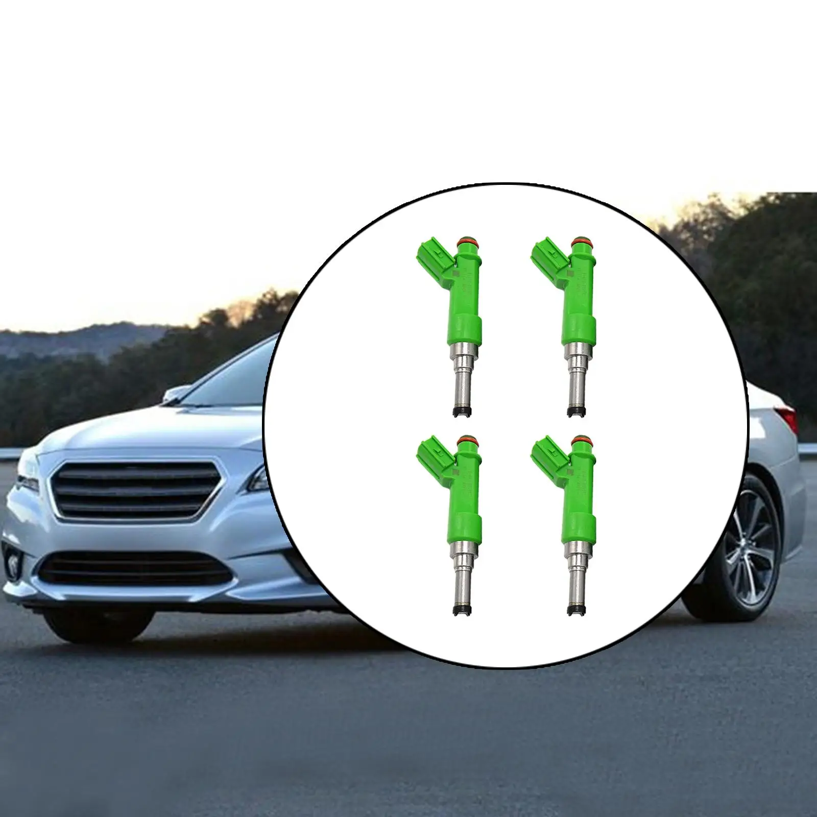 

4x Car Injector Set 232V010 Fuel Injectors, Fits for Highlander 2.7L L4 09-12, 2 232503250 0V010