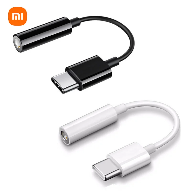 

XIAOMI MIJIA Original 3.5mm to Type C Adapter, Aux Jack Converter Audio Cable Connector for Samsung Galaxy Xiaomi Huawei