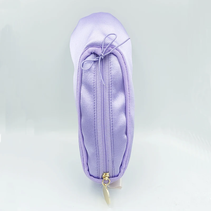 CLYFAN 4 Colors Ballerina Satin Ballet Pointe Shoe Pencil Case Purse Keyring For Dance Lovers