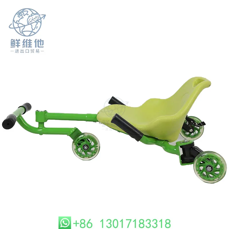 

Kids Wiggle Twist Drift Car Ride on Toy Rolling Swing Kart for Boys Girls Indoor Outdoor Play