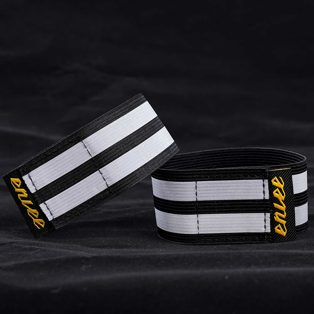 Bicycle Ankle Leg Straps High Visibility Reflective Trousers Bands Reflective Wrist Ankle Bind Bands for Outdoor Sports Jogging