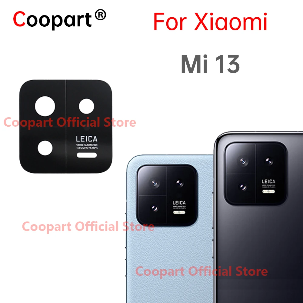 Rear Back Camera Glass Lens For Xiaomi 13 Pro LEICA With Adhesive Sticker