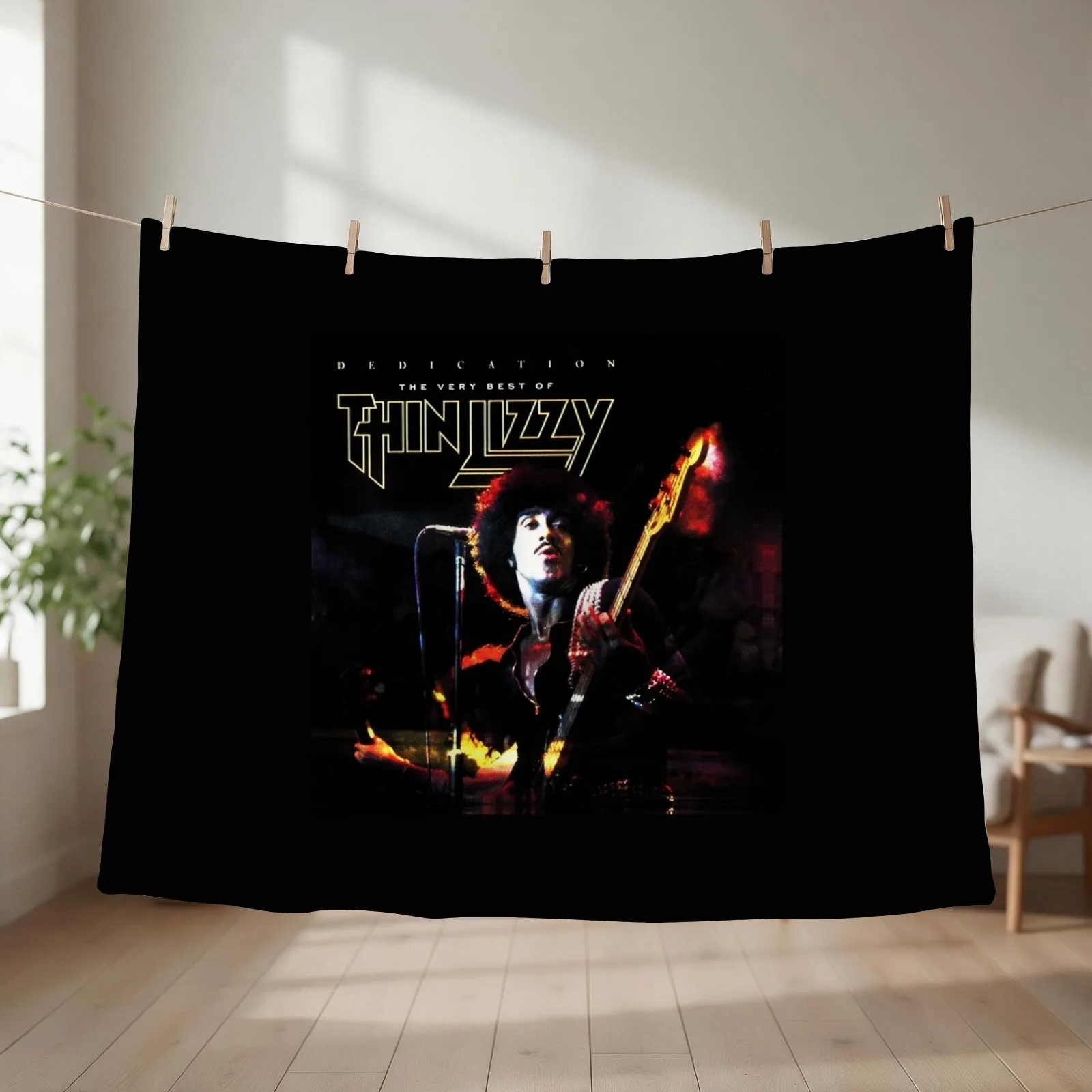 Best Seller - Thin Lizzy Merchandise Essential Throw Blanket couch cozy soft plush fuzzy picnic outdoor blanket