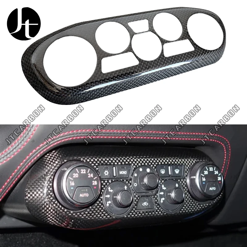 Dry Carbon Fiber AC Control Panel For Ferrari 458 Italia Spider and Speciale 2011-2016 Body Kit
