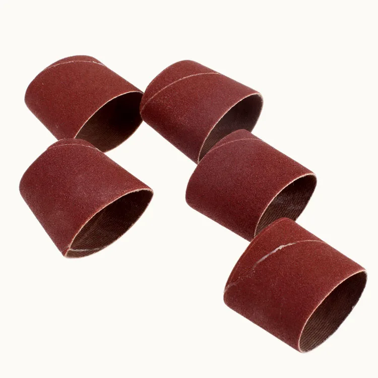 Imagem -04 - Dreld-bandas de Lixamento para Nail Power Broca Círculo de Areia Máquina de Arquivo Artesanato Metal Madeira Ferramenta de Polimento Grit 80 Drum 38 mm 10 Pcs