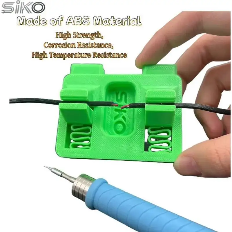 Dispositivo per saldatura a filo Design multi slot Morsetto ergonomico Il diametro regolabile garantisce un posizionamento accurato della saldatura per elettronica