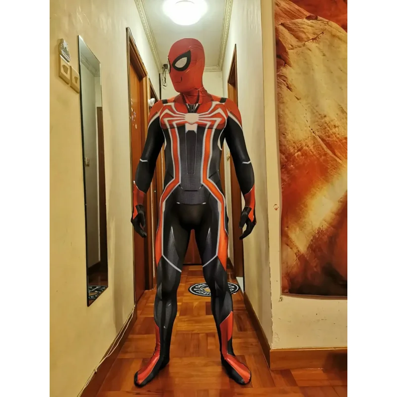 Spidercosplay PS4 لعبة خارقة تأثيري حلي الأولاد الرجال ارتداءها Zentai كامل الجسم البدلة الكبار الاطفال حزب بذلة