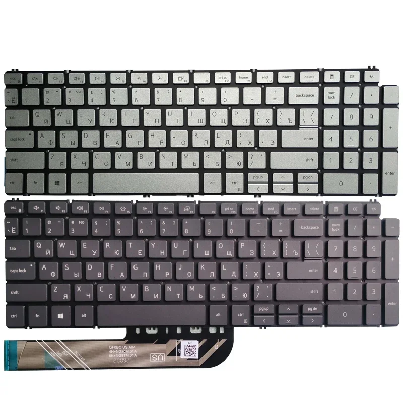 

Pop Russian/US/UK/Spanish/Latin/Brazil/French Laptop Keyboard FOR DELL Inspiron 7591 7590 7500 P90F P83F Latitude 3510 E3510c