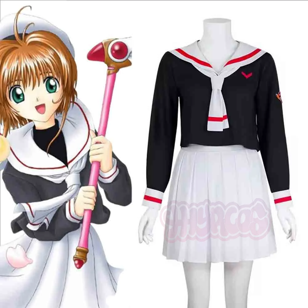 Magic Card Schuluniform Cosplay Matrosenuniform Halloween Coole Bühnenauftritts-Karnevalsoutfits Auf Lager