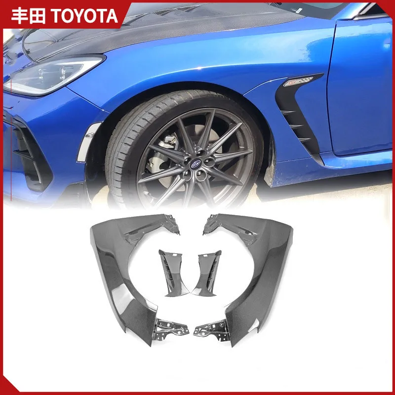 

Applicable to Toyota's new GR86 carbon fiber BRZ original front fender head sand board non-destructive replacement