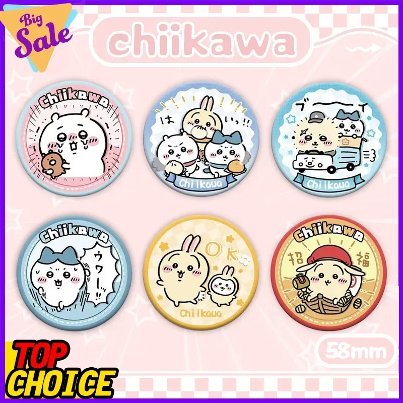 

Чиикава аниме милый талисман серия emoji эмалированная булавка значок рюкзак Шарм каваи японский мультяшный персонаж аксессуар подарок для